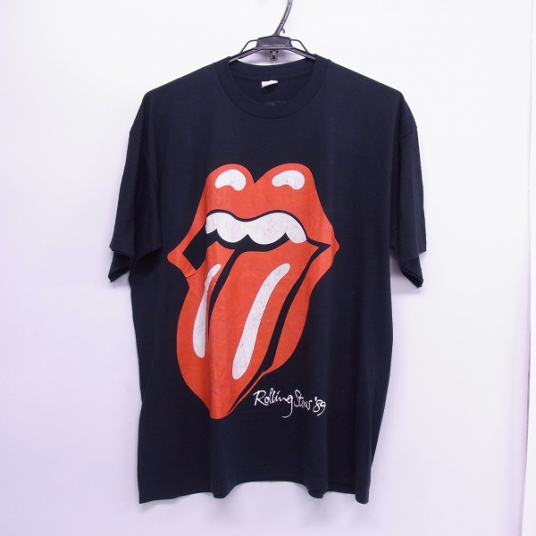 実際に弊社で買取させて頂いたRolling Stones/ローリングストーンズ THE NORTH AMERICAN TOUR 1989 ビンテージ バンドTシャツ/XL