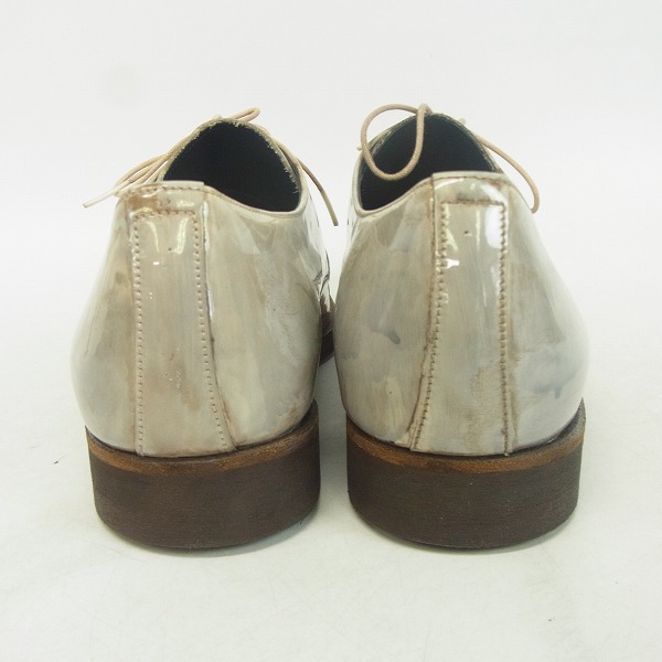 実際に弊社で買取させて頂いたMIHARAYASUHIRO/ミハラヤスヒロ ペイントカラー シューズ グレー 73251500 27.0の画像 1枚目