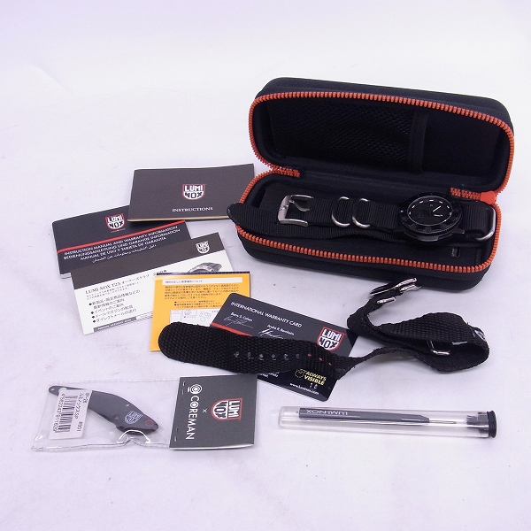 実際に弊社で買取させて頂いたLUMINOX/ルミノックス ブラックアウト/F-117ナイトホークシリーズ/3401の画像 7枚目