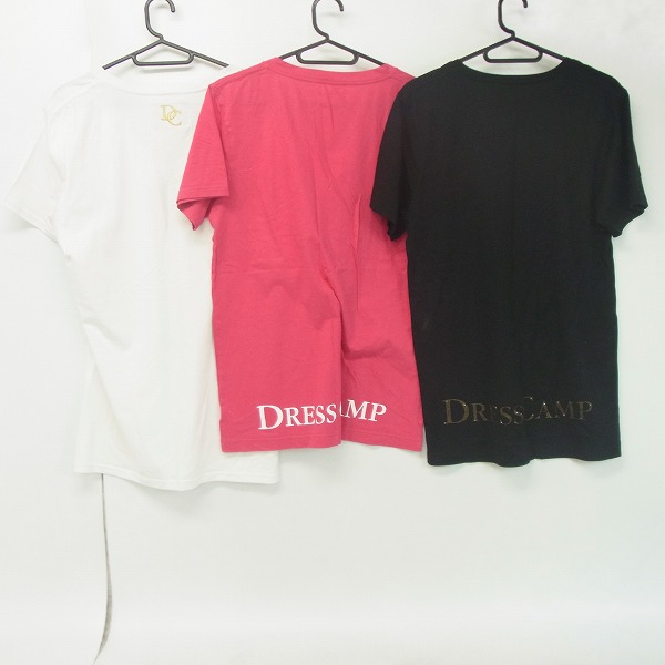 実際に弊社で買取させて頂いたDRESSCAMP/ドレスキャンプ プリントカットソー/半袖Tシャツ 3点セットの画像 1枚目