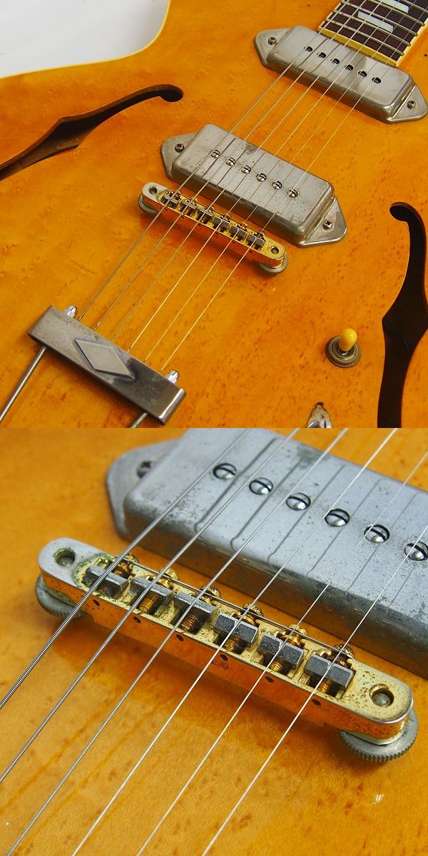 実際に弊社で買取させて頂いた★Epiphone/エピフォン フルアコースティックギター/フルアコ CASINO/カジノの画像 5枚目