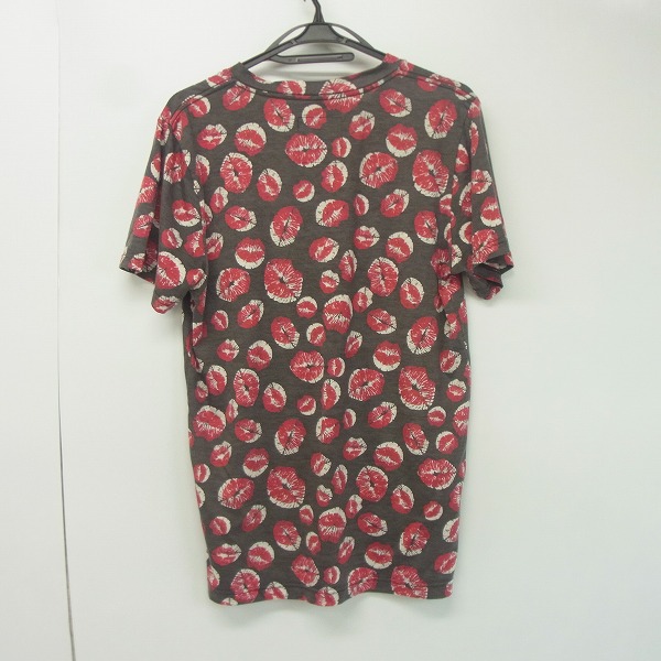実際に弊社で買取させて頂いたDRESSCAMP/ドレスキャンプ リップ総柄/Vネック半袖Tシャツ カットソー 48の画像 1枚目