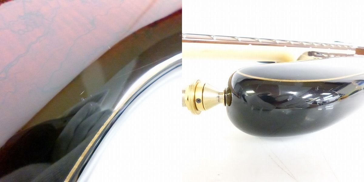 実際に弊社で買取させて頂いた★Sugi/スギ・ギターズ Nigt Breeze ナイトブリーズ NB4C SPL/A-MAHO DRB ダークレッドバースト エレキベースの画像 5枚目