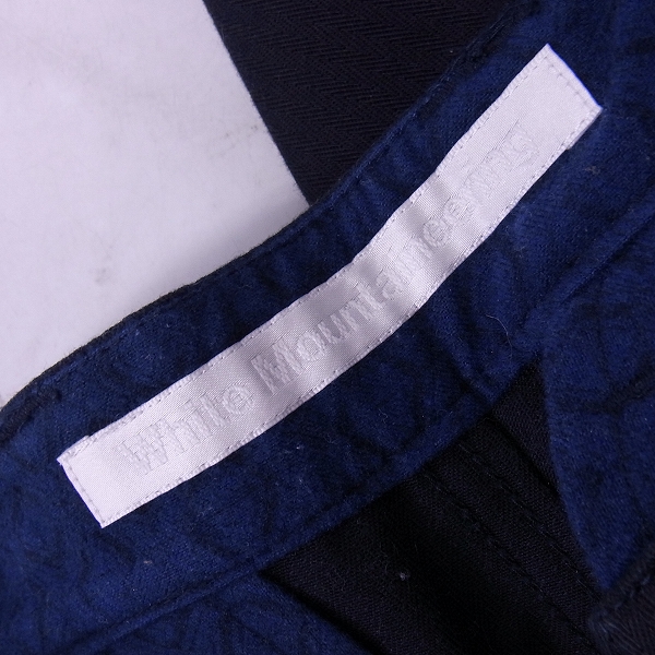 実際に弊社で買取させて頂いたWHITE MOUNTAINEERING/ ホワイトマウンテニアリング HERRINGBONE JODHPUR PANTS WM1273404の画像 3枚目