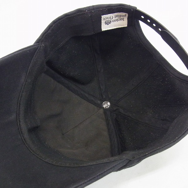 実際に弊社で買取させて頂いたlucien pellat-finet/ルシアンペラフィネ スカル刺繍キャップ/帽子の画像 4枚目