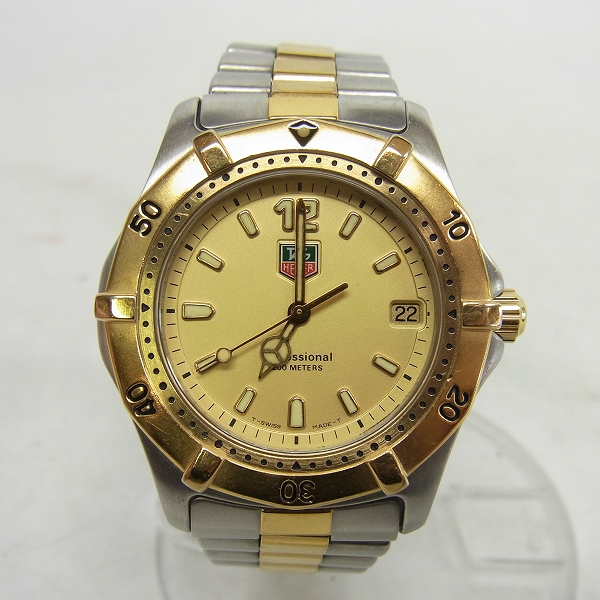 実際に弊社で買取させて頂いたTAG HEUER/タグホイヤー プロフェッショナル クォーツ 腕時計 WK1121【動作未確認】