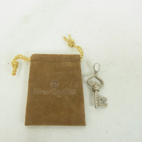 実際に弊社で買取させて頂いたLoree Rodkin/ローリーロドキン スケルトンハートキーペンダント の画像 5枚目