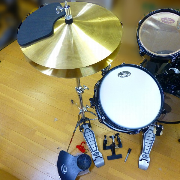 実際に弊社で買取させて頂いた★【型番不明】Pearl/パール RHYTHM TRAVELER/リズムトラベラー ドラムセットの画像 3枚目