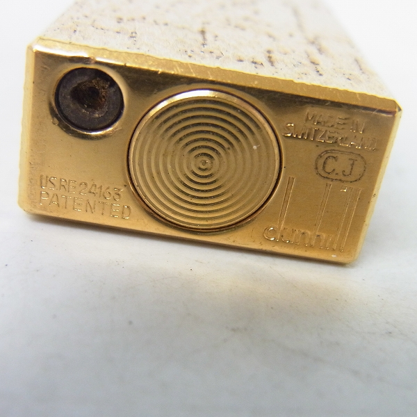 実際に弊社で買取させて頂いたdunhill/ダンヒル ローラー ガスライター ゴールドの画像 5枚目