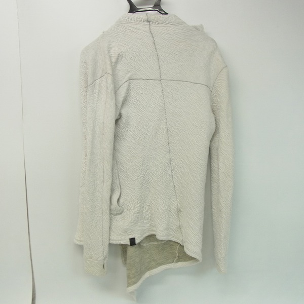 実際に弊社で買取させて頂いたkiryuyrik/キリュウキリュウ 16AW ウール ラップ カーディガン KX-HT22-053/Sの画像 1枚目