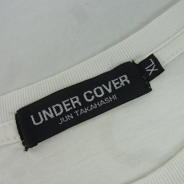 UNDER COVER/アンダーカバー クマ モザイクプリント Tシャツ/XL