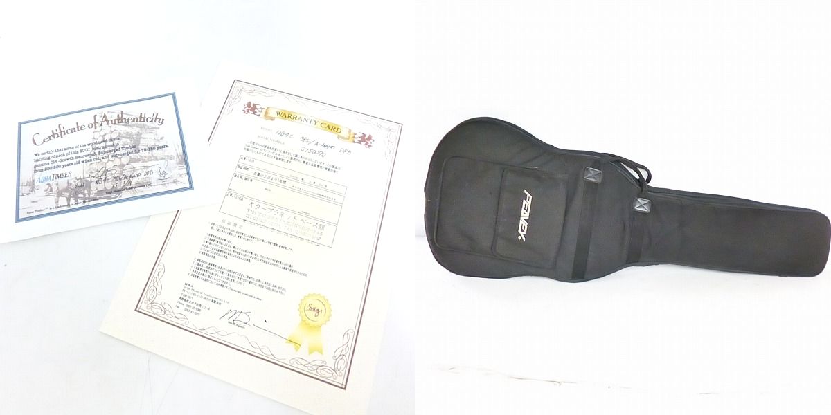 実際に弊社で買取させて頂いた★Sugi/スギ・ギターズ Nigt Breeze ナイトブリーズ NB4C SPL/A-MAHO DRB ダークレッドバースト エレキベースの画像 9枚目