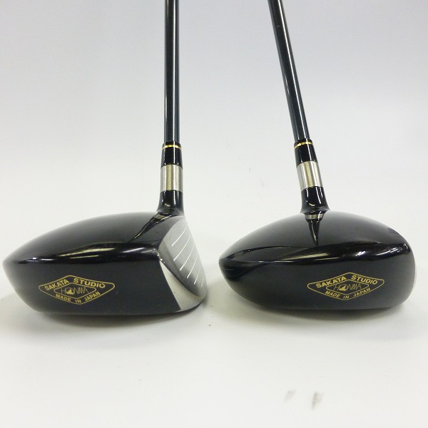 実際に弊社で買取させて頂いた★HONMA/本間ゴルフ フェアウェイウッド2本セット BERES TW911 W-Ni 7W/9W Sフレックスの画像 4枚目