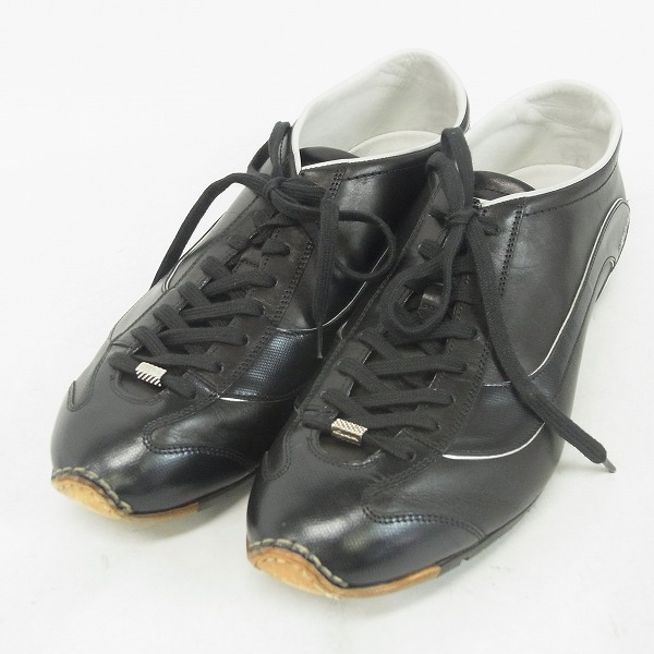 実際に弊社で買取させて頂いたSantoni for AMG/サントーニ レザースニーカー/7.5