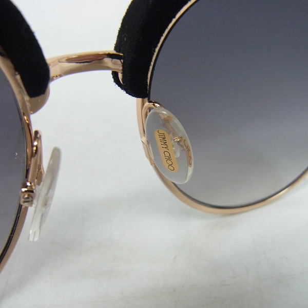 実際に弊社で買取させて頂いたJIMMY CHOO/ジミーチュウ  Lash Leather Brow Sunglasse/サングラス LASH/S PSW9Cの画像 4枚目