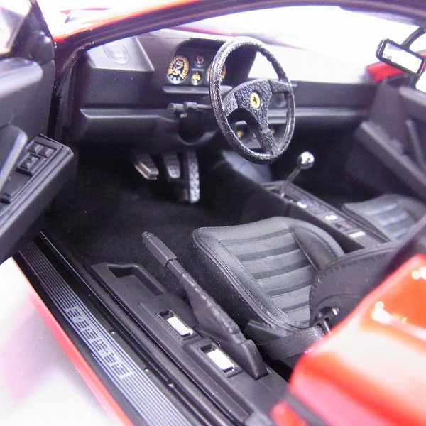 実際に弊社で買取させて頂いたKYOSHO/京商 1/18 フェラーリ 512TR レッド ダイキャストミニカー No.08423Rの画像 7枚目
