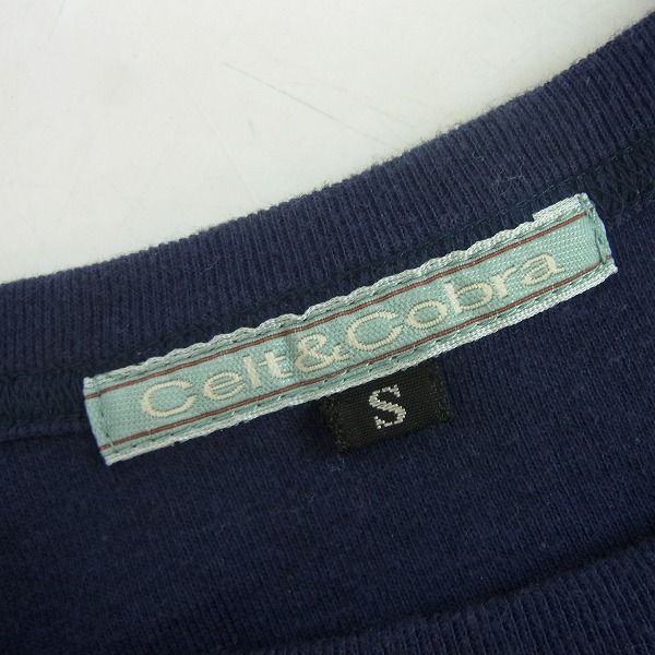 実際に弊社で買取させて頂いたCelt&Cobra/ケルト&コブラ ファイヤーモチーフロゴプリント 半袖Tシャツ Sの画像 2枚目