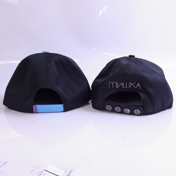 実際に弊社で買取させて頂いたMISHKA/ミシカ ベースボールキャップ スナップバック 2点セットの画像 1枚目