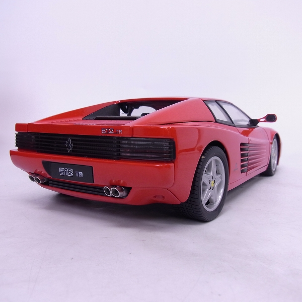 実際に弊社で買取させて頂いた京商 1/18 Ferrari/フェラーリ 512 TR レッド No.08423R ミニカーの画像 2枚目