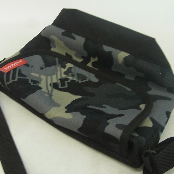 実際に弊社で買取させて頂いたManhattan Portage/マンハッタンポーテージ ネオプレン 迷彩/カモフラ柄 メッセンジャーバッグの画像 3枚目