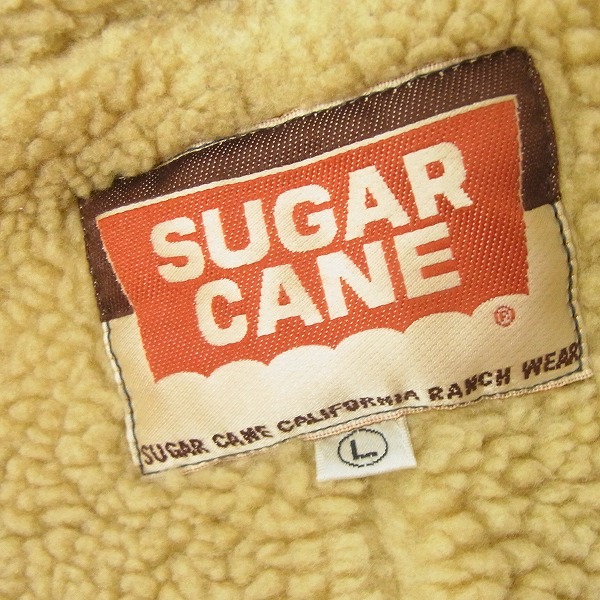実際に弊社で買取させて頂いたSUGAR CANE/シュガーケーン ボア コーデュロイジャケット/Lの画像 2枚目