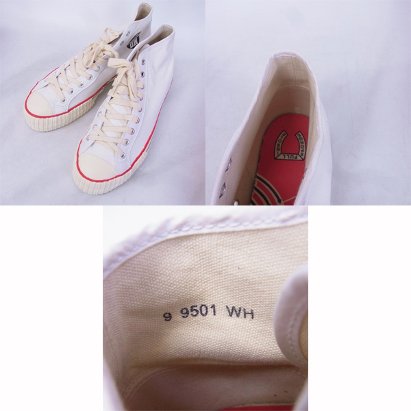 実際に弊社で買取させて頂いたDUBBLEWORKS/ダブルワークス ハイカットキャンバススニーカー 2点セットの画像 2枚目