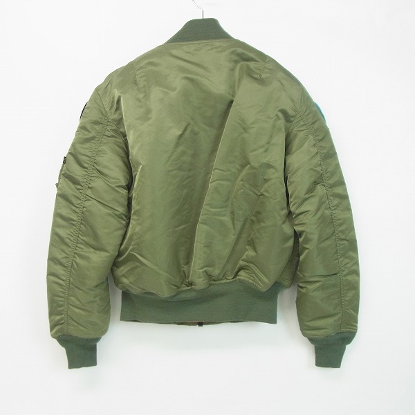 実際に弊社で買取させて頂いた【未使用】ALPHA INDUSTRIES/アルファインダストリーズ MA-1 J827901/Mの画像 1枚目