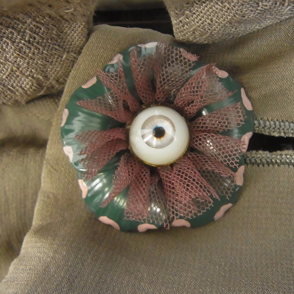 実際に弊社で買取させて頂いたUNDERCOVER/アンダーカバー  目玉ボタンデザインブラウスジャケット/1の画像 5枚目