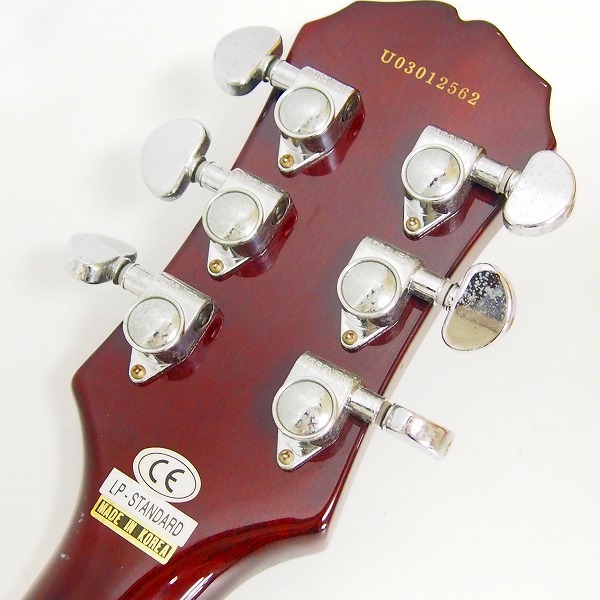 実際に弊社で買取させて頂いた★【型番不明】Epiphone/エピフォン Les Paul Standard/レスポール スタンダード エレキギターの画像 2枚目