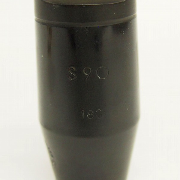 実際に弊社で買取させて頂いたSELMER/セルマー アルトサックス用マウスピース S90 180 詳細不明リガチャー/YAMAHAメタルキャップ付きの画像 1枚目