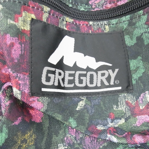 実際に弊社で買取させて頂いたGREGORY/グレゴリー  花柄/フラワー柄 ナイロンダッフルバッグ Sの画像 5枚目