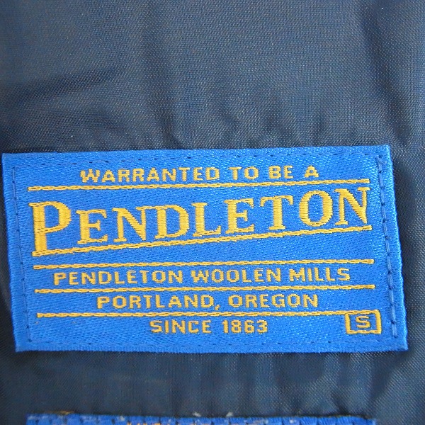 実際に弊社で買取させて頂いたPENDLETON/ペンドルトン ジップアップ ネイティブ柄 コート/Sの画像 2枚目