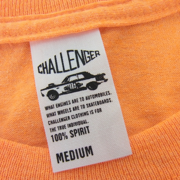 実際に弊社で買取させて頂いたCHALLENGER/チャレンジャー ドラゴン 半袖ポケットTシャツ/Mの画像 2枚目