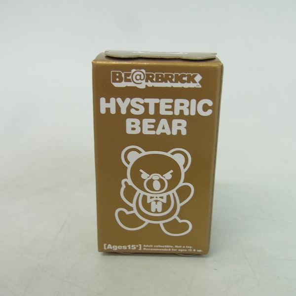 実際に弊社で買取させて頂いた【未開封】BE@RBRICK/ベアブリック HYSTERIC GLAMOUR/ヒステリックグラマー 金/ゴールド 100%