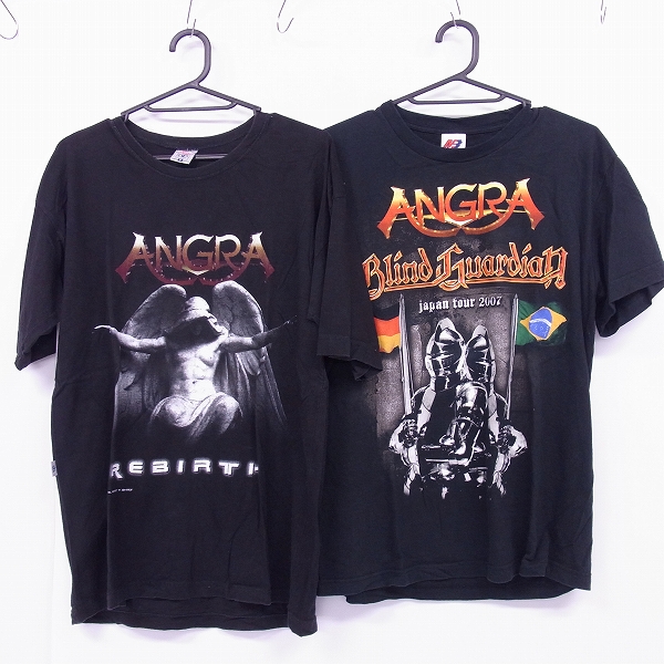 ANGRA/アングラ REBIRTH/ジャパンツアー07 ヘヴィメタル バンドTシャツ