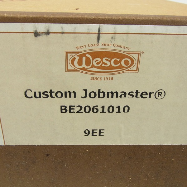 実際に弊社で買取させて頂いたWESCO/ウエスコ カスタム JOB MASTER/ジョブマスター スウェード/9EEの画像 8枚目