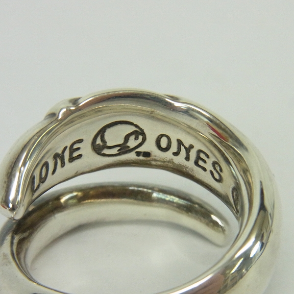 実際に弊社で買取させて頂いた【ギャラ付】LONE ONES/ロンワンズ Small Sparrow Ring/スパロウリング 14号の画像 5枚目