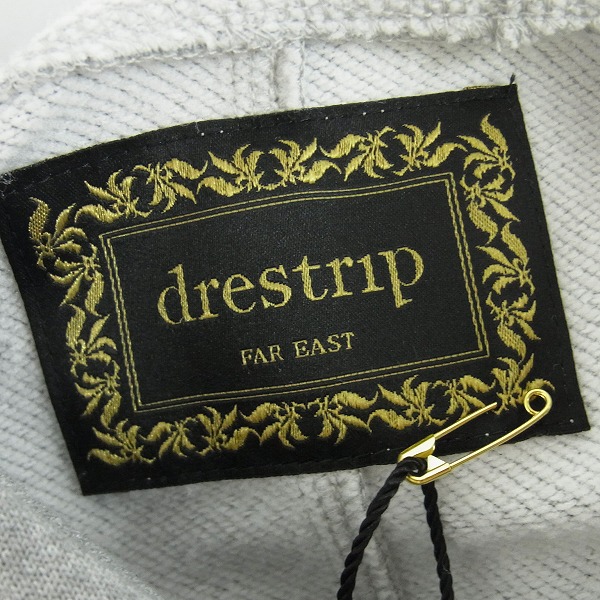 実際に弊社で買取させて頂いた【未使用】drestrip/ドレストリップ スウェット フーディーブルゾンジャケット グレー 1の画像 2枚目