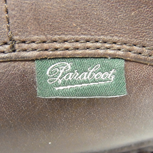 実際に弊社で買取させて頂いたPARABOOT/パラブーツ シャンボードUチップシューズ/710707/6.5の画像 7枚目