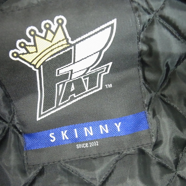 実際に弊社で買取させて頂いたFAT/エフエーティー ワッペン付き ウール スタジャン/Sの画像 2枚目