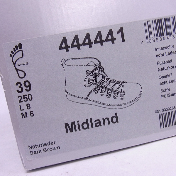 実際に弊社で買取させて頂いたBIRKENSTOCK/ビルケンシュトック Footprints MIDLAND/ミッドランド ブーツ 444441/25の画像 7枚目