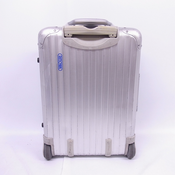 実際に弊社で買取させて頂いたRIMOWA/リモワ TOPAS/トパーズ CABIN TROLLEY/キャビントローリー 2輪 キャリー/スーツケース 929.52/32Lの画像 1枚目