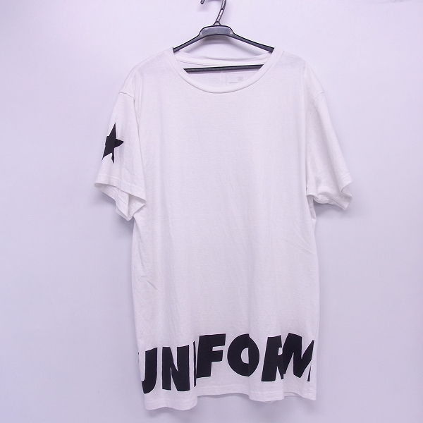 実際に弊社で買取させて頂いたuniform experiment/ユニフォームエクスペリメント SLEEVE STAR ビッグTシャツ/1