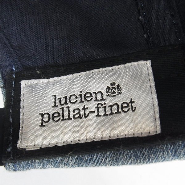 実際に弊社で買取させて頂いたlucien pellat-finet/ルシアンペラフィネ スカルプレート キャップ/スナップパックの画像 4枚目