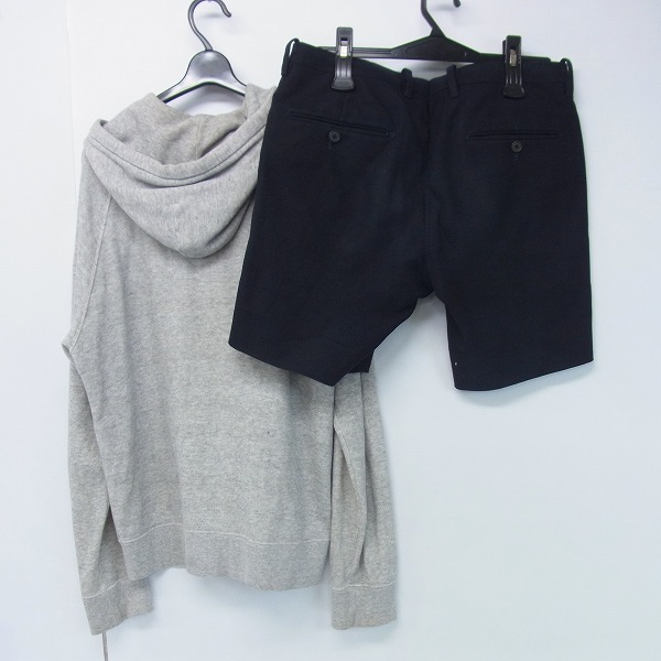実際に弊社で買取させて頂いたEDIFICE/エディフィス コットンパーカー/ハーフ/ショートパンツ 44/S 2点セットの画像 1枚目