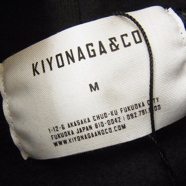 実際に弊社で買取させて頂いた【未使用】KIYONAGA&CO×FRAGMENT DESIGN/フラグメント プルオーバーパーカー/Mの画像 2枚目