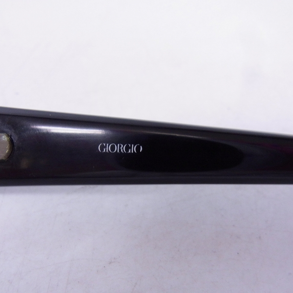 実際に弊社で買取させて頂いたGIORGIO ARMANI/ジョルジオアルマーニ 眼鏡/メガネフレーム コンビの画像 5枚目