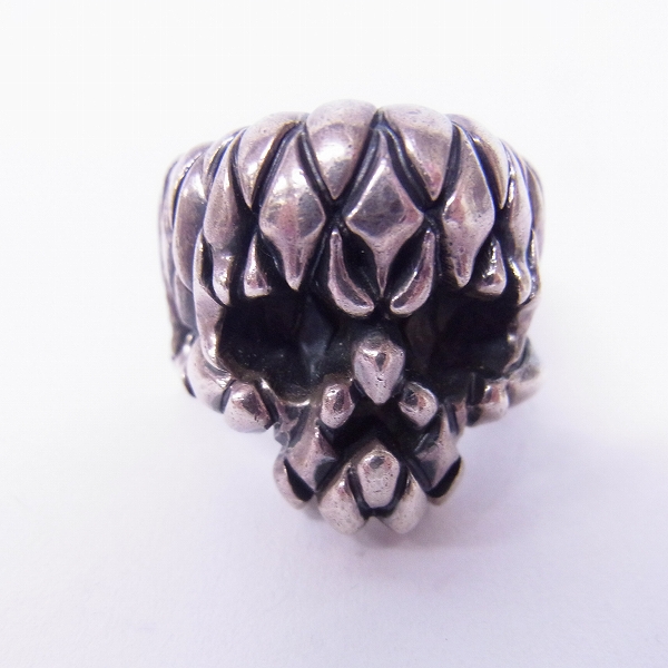 実際に弊社で買取させて頂いたDEAL DESIGN/ディールデザイン スカル リング 17号の画像 1枚目