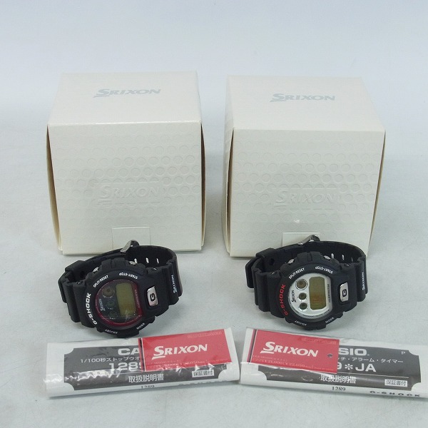 G-SHOCK×SRIXON/Gショック×スリクソン コラボウォッチ DW-6900/2点