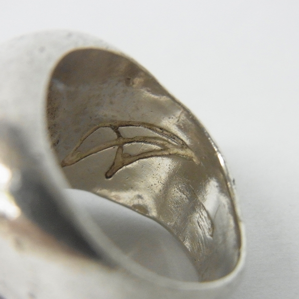 実際に弊社で買取させて頂いたCRAZY PIG DESIGNS/クレイジーピッグ スモールエビルスカル リング/7.5号の画像 6枚目